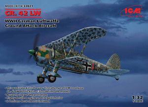 ICM 32021 CR. 42 LW, WWII German Luftwaffe Ground Attack Aircraft 1/32