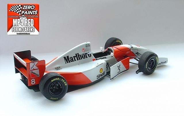 Zero Paints 1066-30 Mclaren MP4 (Marlboro) Red 30ML – immagine 2