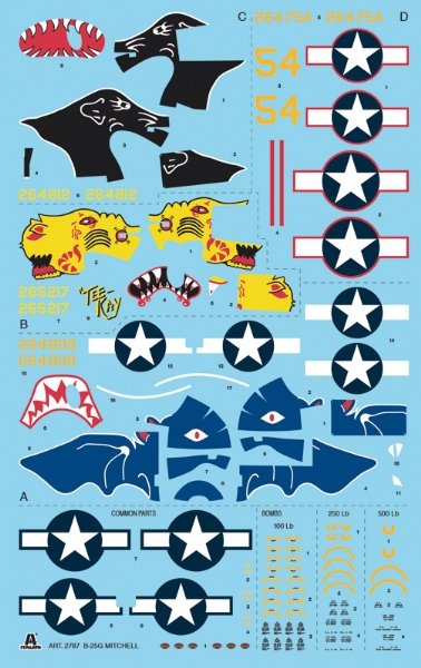 Italeri 2787 B-25G Mitchell 1/48 – Bild 7