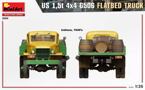 MiniArt 38056 US 1,5t 4×4 G506 FLATBED TRUCK 1/35 – zdjęcie 3