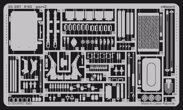 Eduard 35507 T-62 1/35 Tamiya – Bild 2