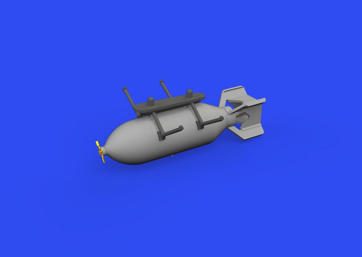 Maquette Eduard 672308 P-39Q bombe de 500 lb, à imprimer, Arma Hobby, échelle 1/72