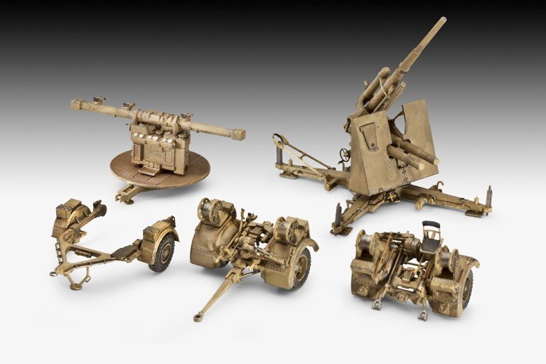 Revell 03174 8,8 cm Flak 36 (Fire Director 40, Sd.Ah. 202 &amp;amp; 52) 1/72 – Bild 2