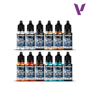 Vallejo 77272 TMM Starter Set (12 x 18 ml + Brush + Mini + Leaflet)