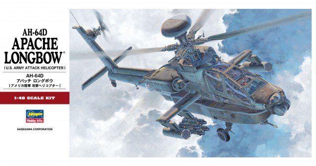 Hasegawa PT23 AH-64D Apache Longbow 1/48