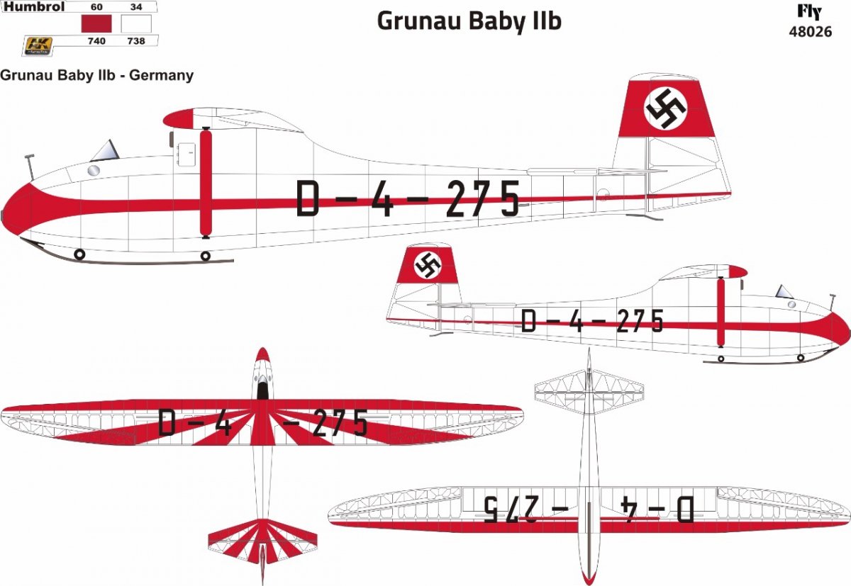 Fly 48026 Grunau Baby IIB Germany vol. 2 1/48 – image 3