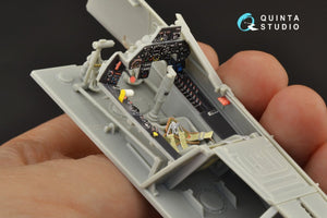 Quinta Studio QD32128 Ta 152H 3D-Printed &amp;amp; colored Interior on decal paper (Zoukei-Mura) 1/32 – image 10