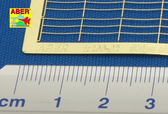 Aber 200-02 Ship chain railings 1/200 – immagine 3