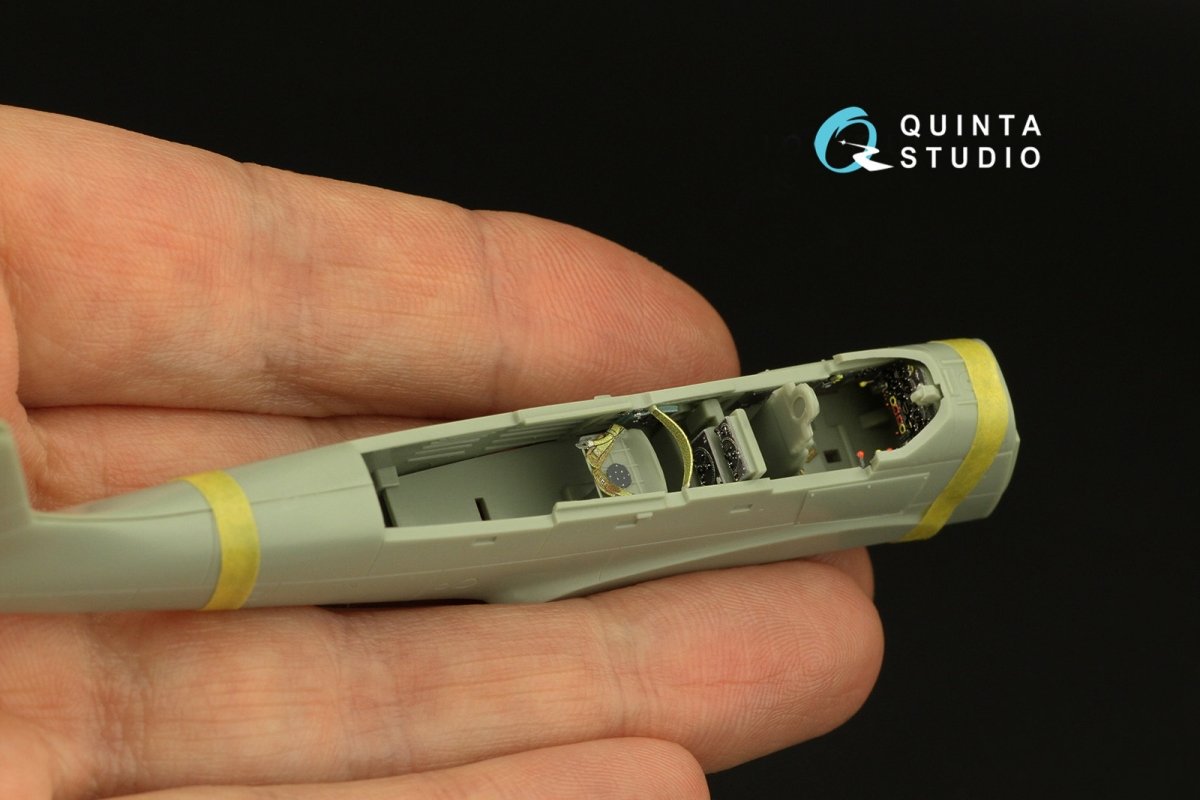 Quinta Studio QD72059 Ju 87 D/G 3D-Printed &amp;amp; coloured Interior on decal paper (Academy/Special Hobby) 1/72 – immagine 3