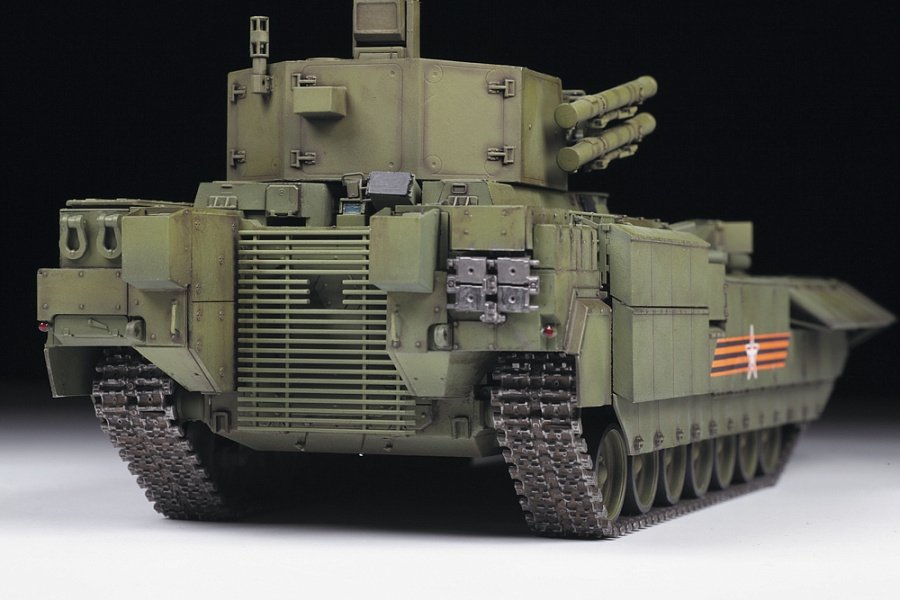 Zvezda 3623 Russian with 57mm Cannon and &amp;quot;ATAKA&amp;quot; at missiles TBMP T-15 &amp;quot;ARMATA&amp;quot; 1/35 – image 5