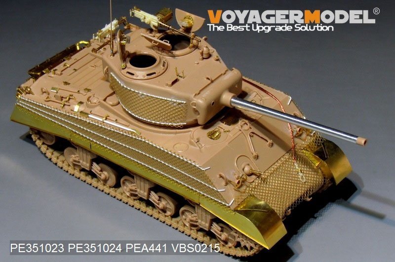 Voyager Model PE351023 WWII US M4A3 (76) w Mid Tank Basic For MENG TS-043 1/35 – Bild 3