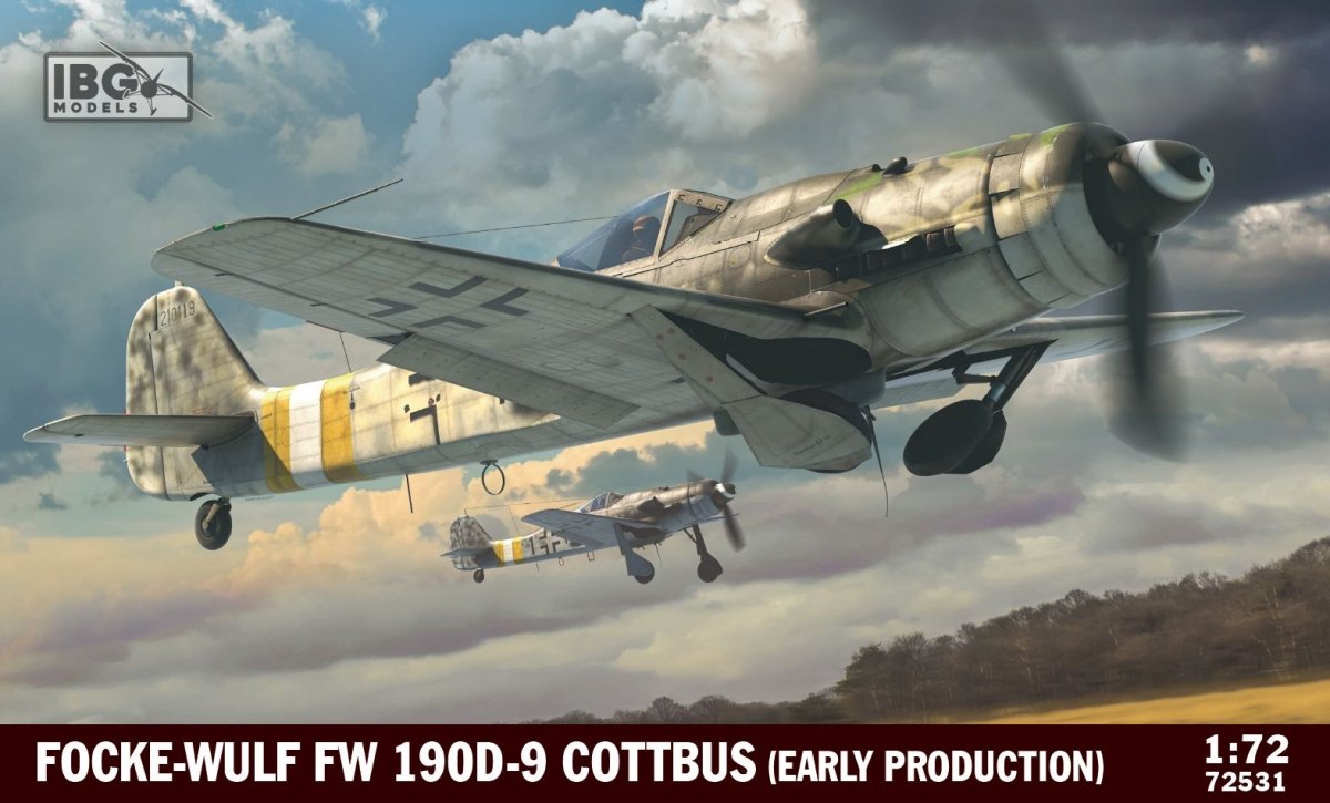 IBG 72531 Focke Wulf Fw 190D-9 Cottbus (Early Production) 1/72
