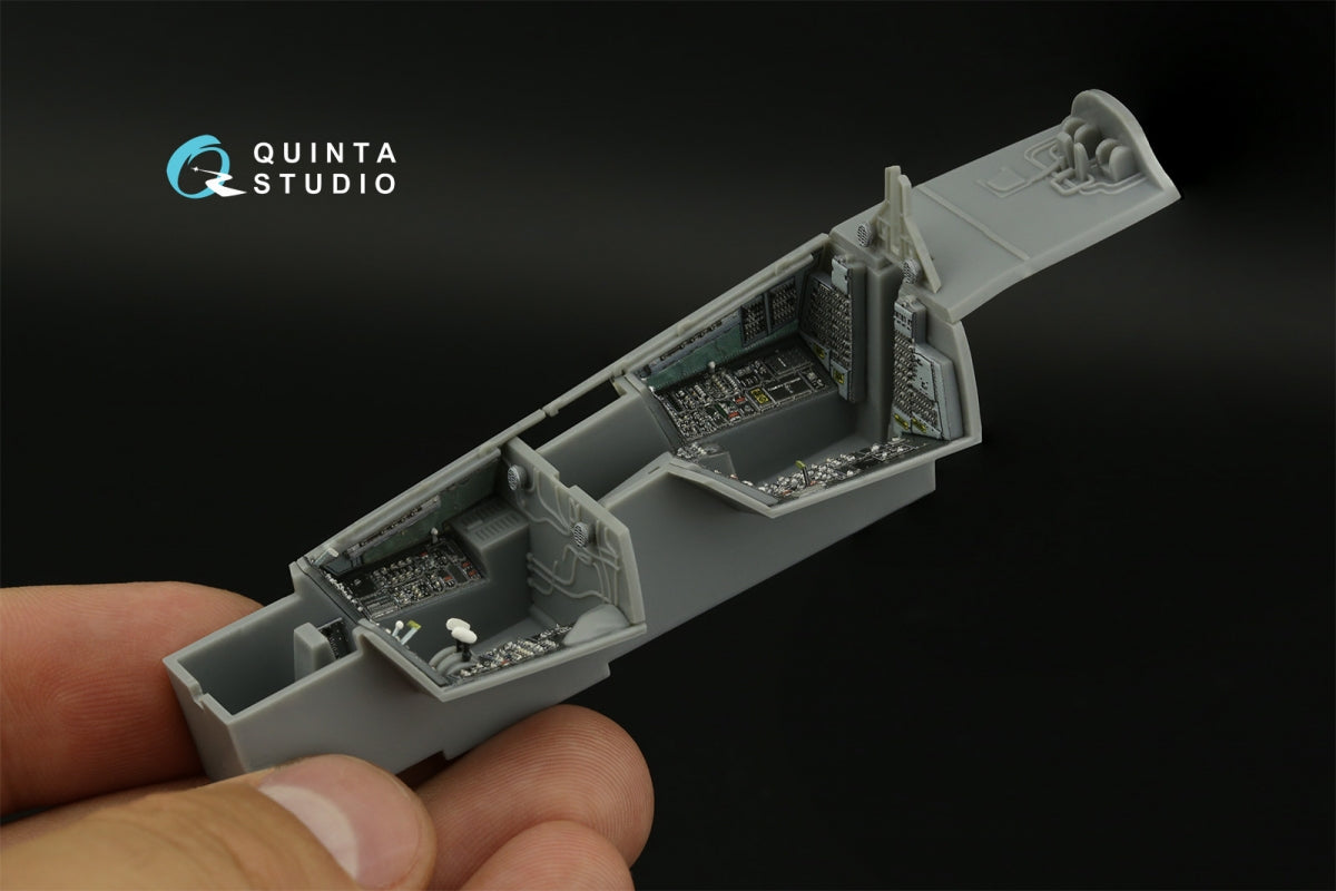 Quinta Studio QD48405 F-14D 3D-Printed &amp;amp; coloured Interior on decal paper (Hobby Boss) 1/48 – immagine 8