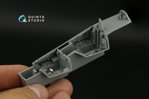 Quinta Studio QD48405 F-14D 3D-Printed &amp;amp; coloured Interior on decal paper (Hobby Boss) 1/48 – immagine 8