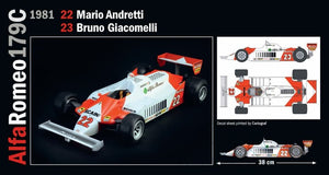 Italeri 4704 ALFA ROMEO 179 - 179C 1/12 – Bild 3