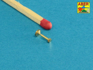 Aber 16110 Turned imitation of Hexagonal bolts &amp;amp;amp;amp;amp;amp; nuts 1,6 x 4,0 mm x 15 pcs. And 1,6mm nuts x 10 pcs. 1/16 – immagine 3