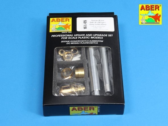Aber 16L-05 Lufa 88 mm KwK 36 L/56 do czołgu Tiger I z wczesnej produkcji / German 88 mm KwK 36 L/56 Tiger I Early Barrel 1/16 – Bild 10