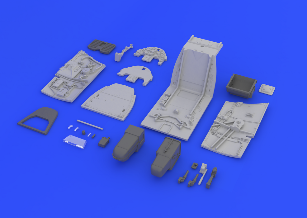 Cockpit Eduard 632022 Bf 109G-6 au 1/32 (Revel)
