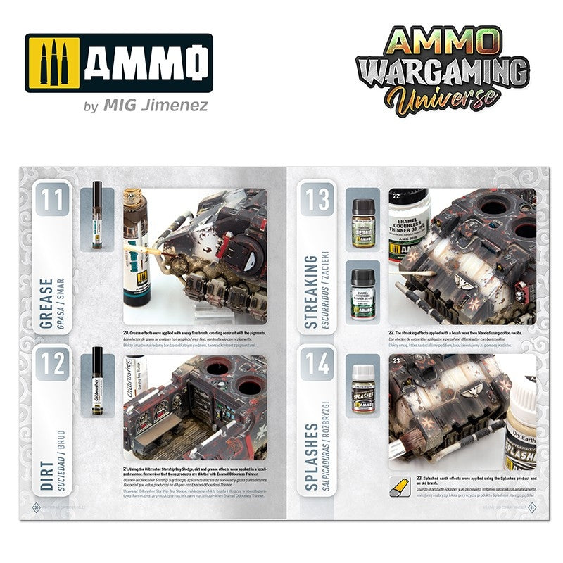 Ammo of Mig 6925 AMMO WARGAMING UNIVERSE Livre 06 - Vieillissement des véhicules de combat (anglais, espagnol, polonais) – image 4