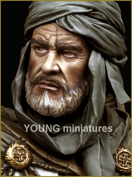Young Miniatures YH1827 TEMPLAR KNIGHTIN JERUSALEM 1/10 – immagine 7