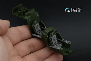 Quinta Studio QD48572 AH-64A 3D-Printed &amp;amp; coloured Interior on decal paper (Academy/Modelist) 1/48 – immagine 8