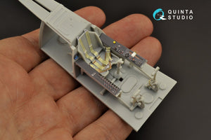 Quinta Studio QD32128 Ta 152H 3D-Printed &amp;amp; colored Interior on decal paper (Zoukei-Mura) 1/32 – image 8