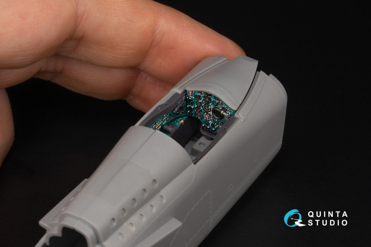 Quinta Studio QD+48560 MiG-25PD 3D-Printed &amp;amp; colored Interior on decal paper (ICM) (with 3D-printed resin parts) 1/48 – image 11