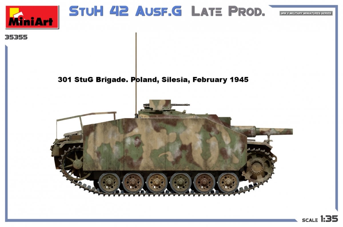 MiniArt 35355 StuH 42 Ausf. G TARD PROD 1/35 – image 11