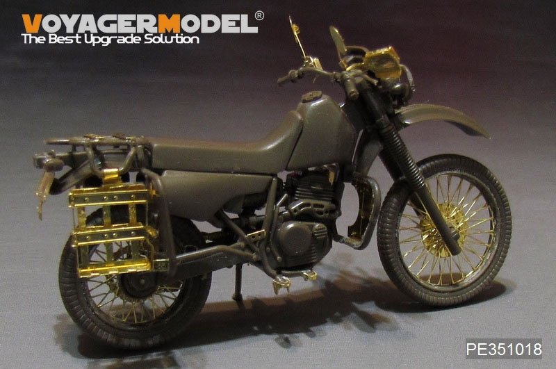 Voyager Model PE351018 JGSDF XLR250 Military Motorcycle upgrade set (For TAMIYA 35245) 1/35 – zdjęcie 3