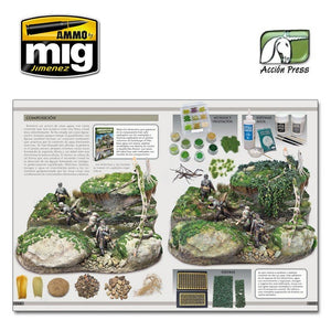 AMMO of Mig EURO0008 Jimenez LANDSCAPES OF WAR: THE GREATEST GUIDE - DIORAMAS VOL. 2 (English) – image 2