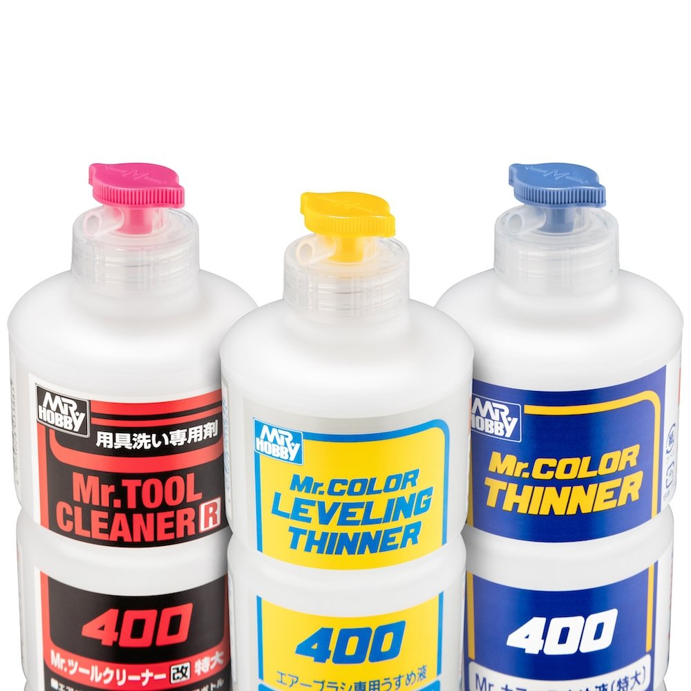 Ensemble de becs verseurs Gunze Sangyo GT-33 pour Mr. Thinner 250 et 400 ml – image 2