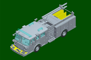 Trumpeter 07445 American LaFrance Eagle Fire Pumper 1/72 – Bild 11
