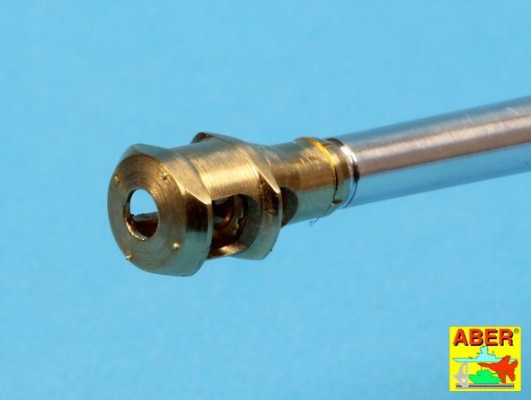 Aber 35L-137 US 76 mm M1A2 barrel with muzzle brake for Sherman M4 &amp;amp; M-18 Hellcat (1/35) – image 5