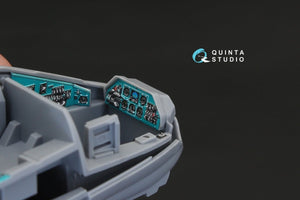 Quinta Studio QD48155 Mi-24P 3D-Printed &amp;amp; coloured Interior on decal paper (for Zvezda kit) 1/48 – immagine 4