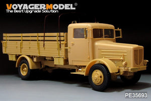Camion cargo allemand Bussing Nag L4500A 4x4 de la Seconde Guerre mondiale, modèle Voyager PE35693, pour AFV 35270, échelle 1/35 – image 6