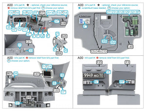 Quinta Studio QD35079 K-4386 Typhoon VDV 3D-Printed &amp;amp; coloured Interior on decal paper (Zvezda) 1/35 – zdjęcie 17