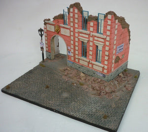 RT-Diorama 35222 Diorama-Base: &amp;quot;Bombed out Street&amp;quot; 1/35 – immagine 5