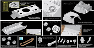 Dragon 6830 Panther Ausf.D V2 Versuchsserie 1/35 – image 3