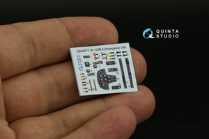 Intérieur imprimé en 3D et coloré sur papier décalcomanie Quinta Studio QD48271 Hs 129B-2 (Hasegawa) 1/48  – image 10