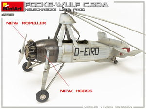 MiniArt 41018 FOCKE-WULF FW C.30A HEUSCHRECKE. LATE PROD 1/35 – immagine 3