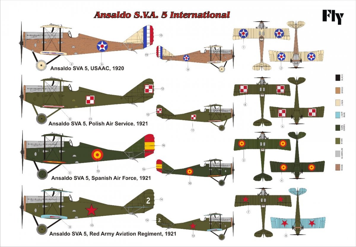 Fly 48018 Ansaldo SVA5 International 1/48 – image 4