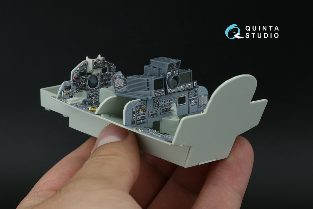 Quinta Studio QD+32263 Tornado GR.1 3D-Printed &amp; coloured Interior on decal paper (Revell) (with 3D-printed resin parts) 1/32