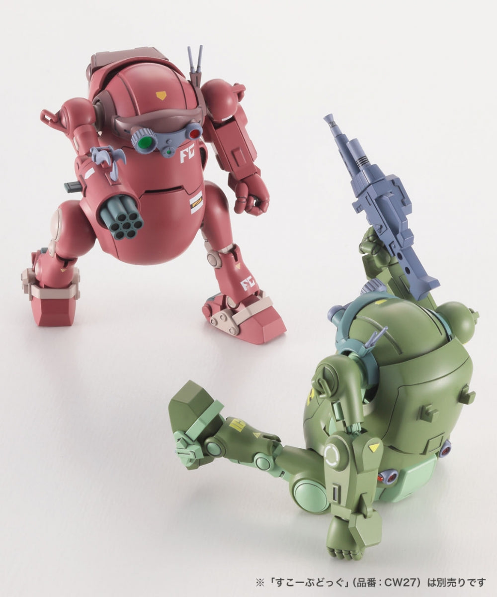 Hasegawa 64811 MechatroWeGo Votoms Collab Series Vol.2 &amp;#39;Brutishdog &amp;amp; Dilidiumcapsule&amp;#39; 1/35 – immagine 11