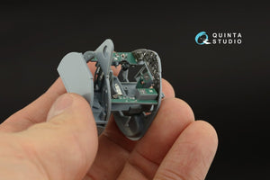 Quinta Studio QD48319 F4F-3 late 3D-Printed &amp;amp; coloured Interior on decal paper (Eduard) 1/48 – immagine 10