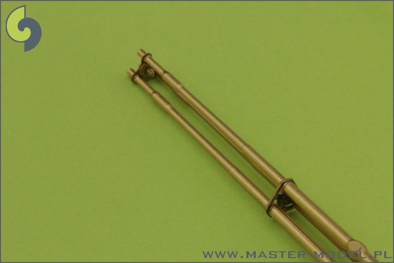 Master AM-35-001 M197 - Canon rotatif à trois tubes de 20 mm - tubes tournés avec brides de canon photogravées (1/35)  – image 3