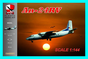 Maquette grand format 1440051 Antonov An-24RV Force aérienne tchèque (1/144)