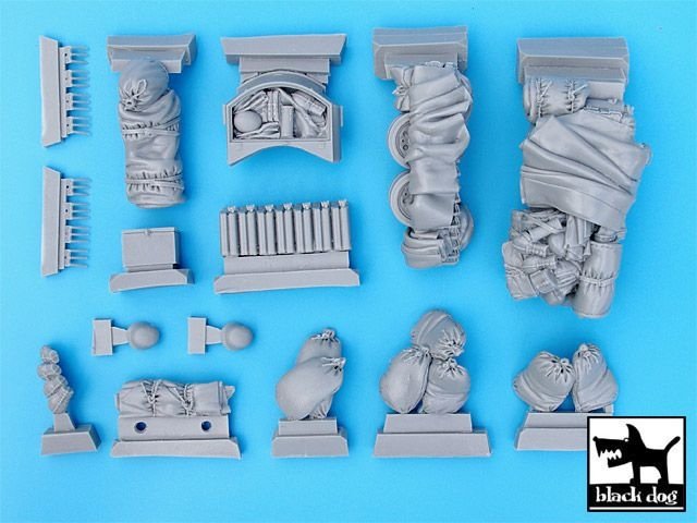 Black Dog T35030 Pz.Kpfw.III Ausf.N accessories set 1/35 – immagine 6