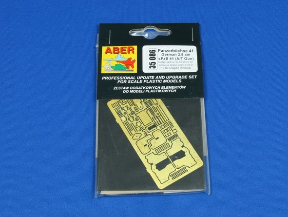 Aber 35086 2,8 cm sPzB41 (niemieckie dzialko) - zawiera elementy do Sd.Kfz.25/11 (DRA)1/35 – immagine 3