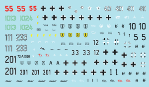 Star Decals 72-A1026 German tanks in Italy # 6. Sturmgeschutz. 1/72 – zdjęcie 3