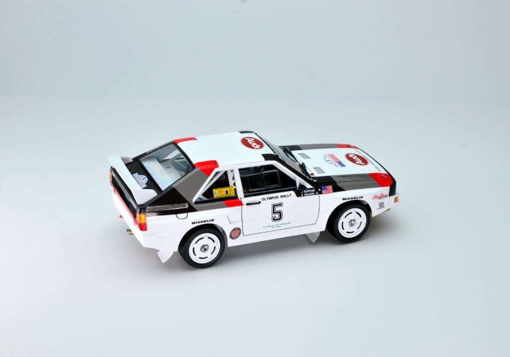 NuNu PN24023 Audi SPORT QUATTRO S1 ’86 US OLYMPUS RALLY 1/24 – Bild 4